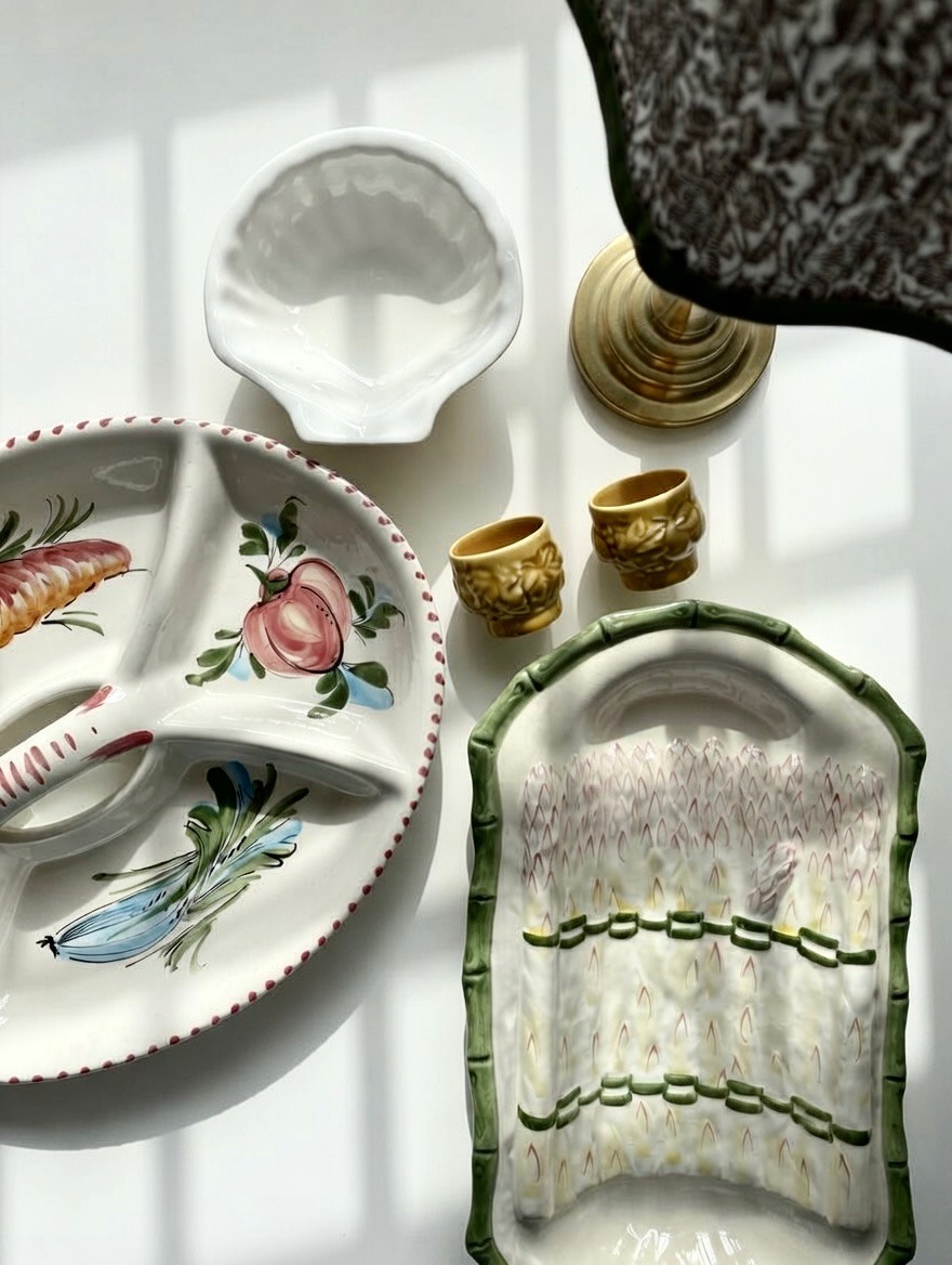 Curated vintage homewares